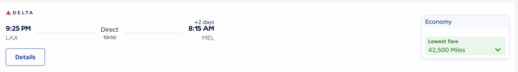 Los Angeles to Melbourne in 2026